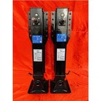 Utánfutó állítható futómű